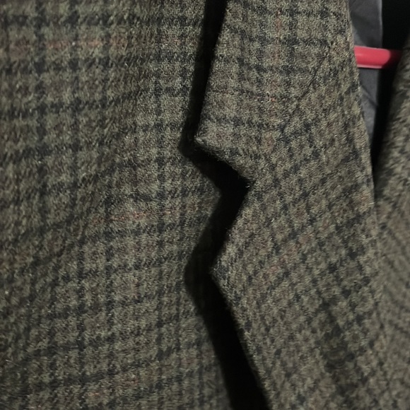Plaid wool blazer (unisex) - Picture 2 of 6